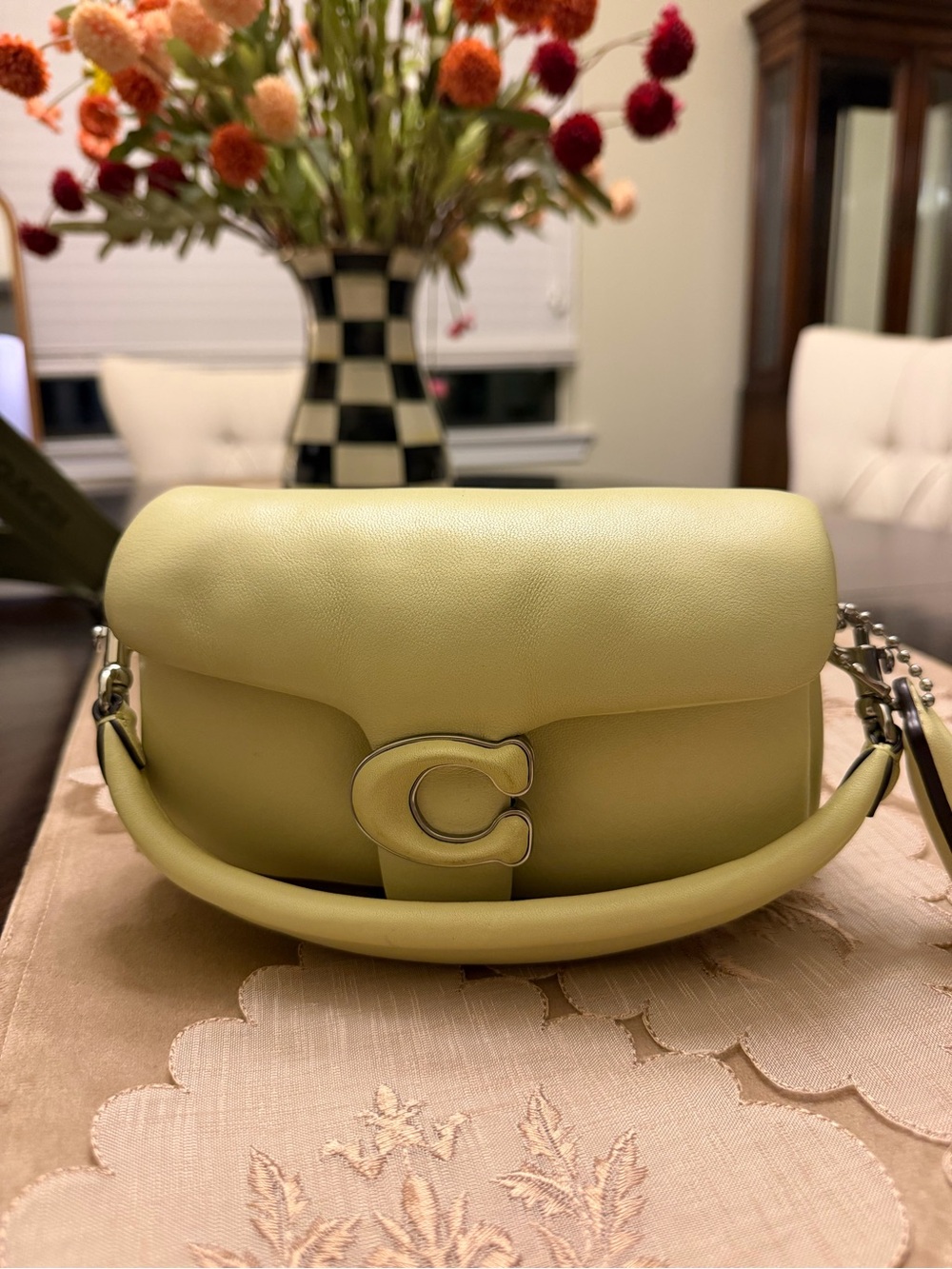 Coach - Pillow Tabby Shoulder Bag in Lime Green